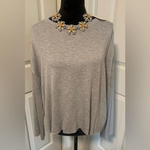 NWT Altar’d State Gray Super Soft Top